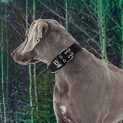 TSPro 1.5inch colar de cachorro tático colarinho militar colarinho de cachorro que trabalha colarinho de cachorro k9 com fivela