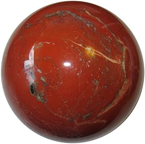 Red Jasper Sphere Fire Spirit Mars Leader Stone Crystal Ball 1,0-1,25 polegadas