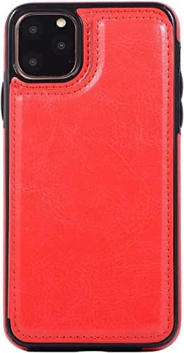 Caso Haodee para iPhone12/12mini/12 Pro/12 Pro Max, caixa de couro PU de luxo com slots de cartas, capa durável da carteira