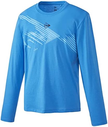 Dunlop Sports Men's Shadow Shadow Manga Longa Camisa de Tênis