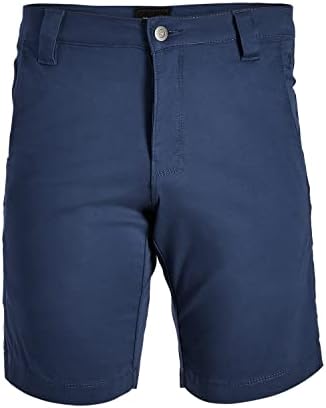 Vertx Men's Delta Lt shorts de 10 polegadas com bolsos, algodão mistura de roupas de trabalho casuais, equipamento de operações