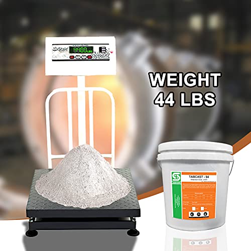 Cimento refratário fundível denso - 94% Alumina - 3270 ° F Classificação - argamassa pré -misturada de alta temperatura
