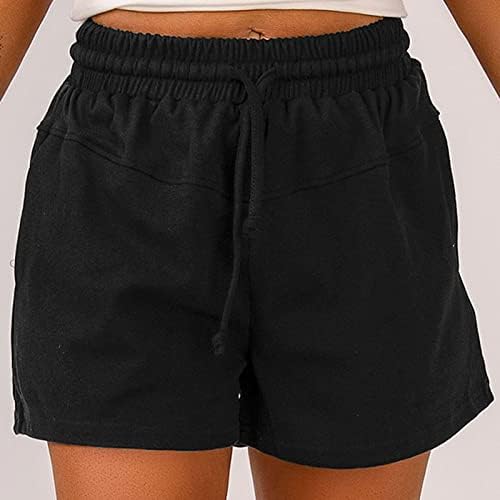 Shorts atléticos para shorts de suor feminino 2023 Summer Casual Calças curtas