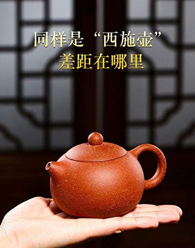 Gdlk yixing xishi bule 200ml chinês zisha argila tea panen dragão areia de areia vermelha
