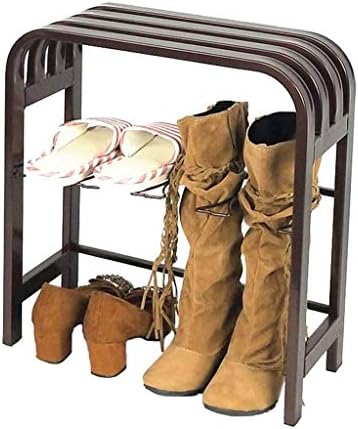 Organizador de armazenamento de prateleira de sapatos Dingzz ， Rack de sapatos de entrada, armário de armazenamento de prateleira em casa, bronze