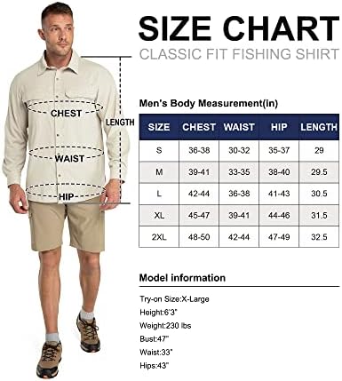 33.000 pés de manga longa masculina Camisa de proteção solar upf 50+ UV Camisas de pesca de resfriamento seco rápido para viagens