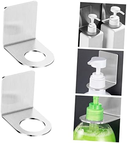 Zerodeko 2pcs Cabine de gel para lavagem manual Dispensador de parede prateleiras penduradas prateleiras de armazenamento