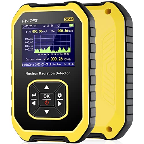 Detector de radiação nuclear de contador Geiger-radiação portátil portátil do dosímetro do dosímetro recarregável Monitor de