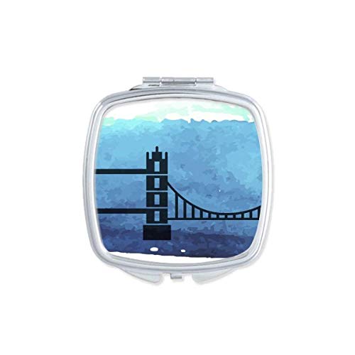 Tower Bridge London Inglaterra Grã -Bretanha Reino Unido Espelho portátil Compact Pocket Maquia