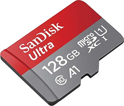 Sandisk microSD Ultra 128 GB de cartão de memória funciona com Wyze Cam OG, Wyze Cam Pan V3 Câmera inteligente A1 UHS-I