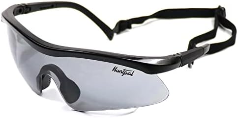 Óculos de segurança de caça a caça de caça de caça definida com 4 lentes intercambiáveis, esportes universais de meio