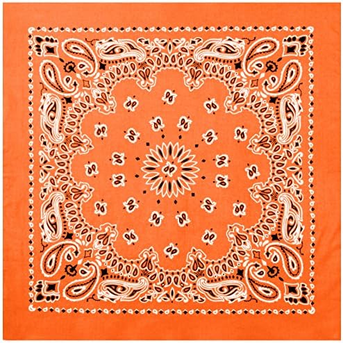 Rothco Trainmen Paisley Bandana - tamanho grande de jumbo 27 x 27