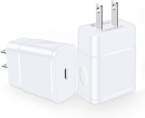 Bloco de carregamento rápido do tipo C para iPhone 14/13 Pro/12 Pro max/11/se, 25w USB C Base de carregador de parede Fast para Galaxy