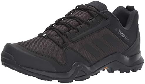 adidas ao ar livre masculino Terrex Ax3 Boot, preto/preto/carbono, 8,5 EUA