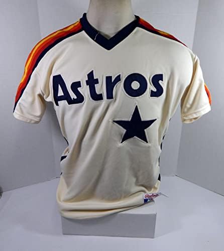 1988 Houston Astros Danny Darwin #44 Jersey de creme usada 44 DP35430 - Jerseys de jogo MLB usado