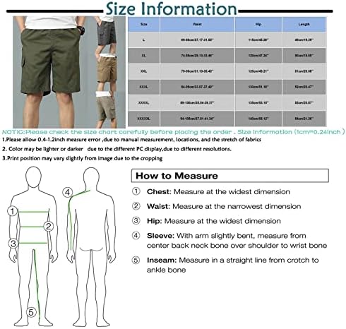 Shorts grandes e altos shorts soltos cor de algodão sólido Cinco calças com zíper com zíper de bolso de calça casual masculino