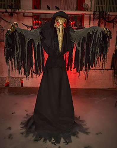 Spirit Halloween 6 pés Lorde Raven Animatronic