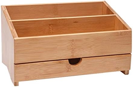 XJJZS Vintage Wood Storage Box Box Gavetas Cosmética Organizador