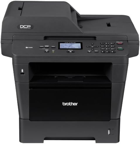 Irmã impressora DCP-8150DN Monocroma Printer com Scanner e Copiadora, Reabastecimento do Dash Ready