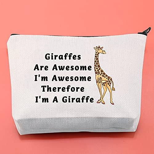 Blupark Funny Giraffe Presente para girafas amantes de girafas são incríveis, eu sou incrível, por isso sou uma mochila de girafa