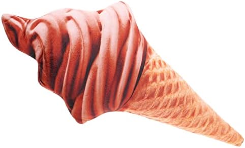 Hemoton 2pcs sorvete de travesseiro 3D Cone