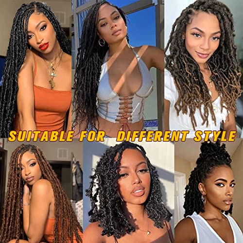 Paixão cabelos de torção 6 pacotes de água de onda de água paixão paixão Twist Braiding Hair para mulheres negras, 1b)