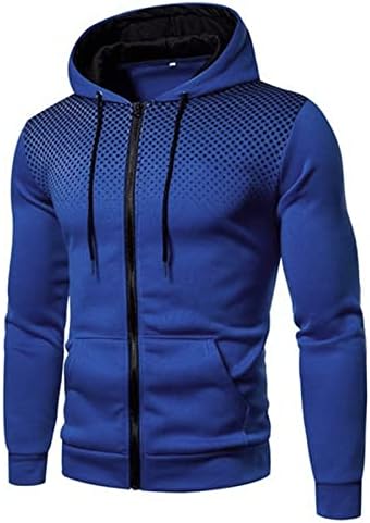 Hoodies para homens, molca com capuz de inverno Cardigan Sorses Longas de Cardigan Cardigan, Capuz Essential