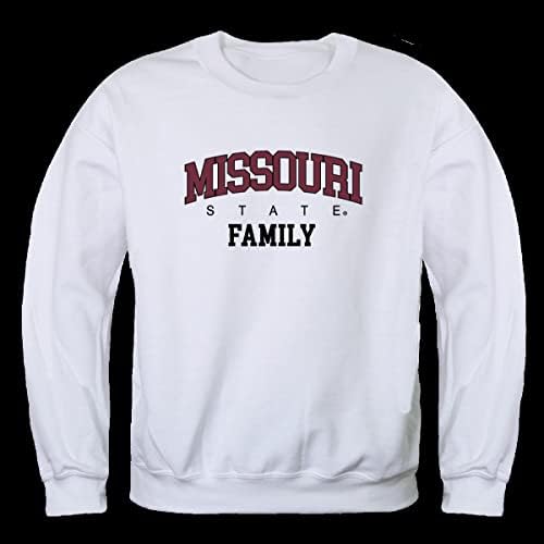 A Universidade Estadual da República do Missouri urso urso de lã Family Crewneck Sweatshirt