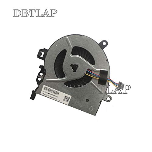 DBTLAP Fan Compatível para HP Probook 450-G3 450 G3 450G3 455 G3 470 G3 Ventilador de resfriamento da CPU 837535-001 4 WIRES