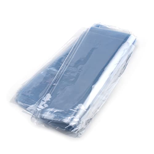 Bettomshin 200pcs PVC Sacos de embrulho de encolhimento de calor, comprimento de 9,45 polegadas 6,3 polegadas, largura de embalagem