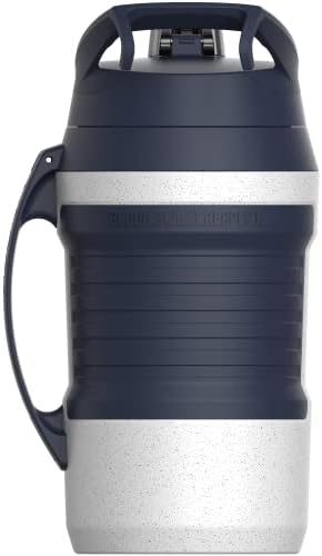 Under Armour Unissex Adult Water Bottle Jug, White/Midnight Navy, 64oz US