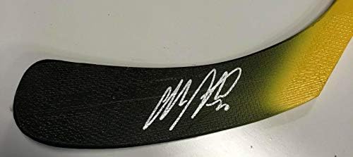 Colby Armstrong assinou o tamanho completo do stick coa pittsburgh pinguins - bastões de NHL autografados