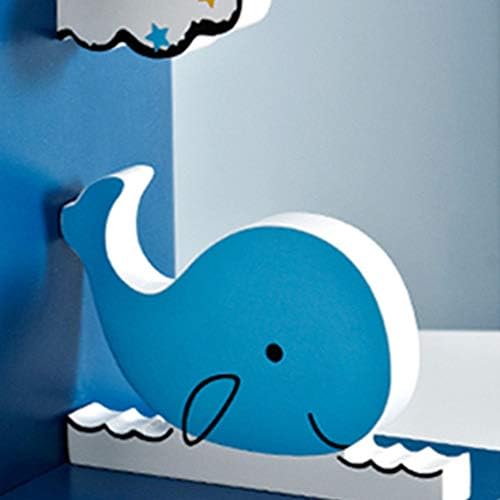 Yang1mn.ornsens Desenhos de desenho animado criativo Navio de golfinhos de madeira de madeira para todos