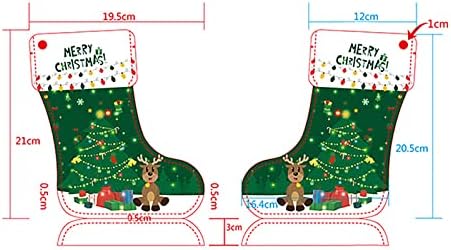 Pacote de ornamento de Natal em massa Bolsa de saco de plástico Ziplock 1pc Bolsa de presente de jóias Bolsa de Natal Bolsa