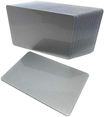 1000 CR80 30mil Silver PVC Crédito plástico, presente, cartões de identificação com foto com hico Magnetic Stripe Mag