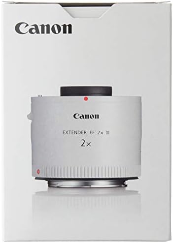 Canon EF 2.0X III Extensor telefoto para lentes de telefoto da Canon Super