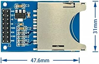 Módulo Smart Electronics Reading and Writing Módulo SD Módulo de cartão Slot Reader Arm MCU para Arduino Diy Kit Starter SD Módulo