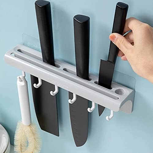 Suporte de faca, multifuncional montada na parede Faca contêiner de armazenamento de talheres organizador de cozinha utensils de utensílios