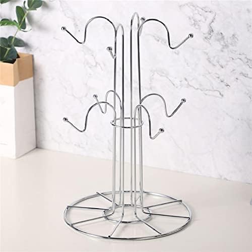 Miaohy Cup Rack Drenador 8 ganchos Decoração de café Tree Bar Stand para casa de mesa