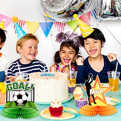 10 PCs ostenta festas de aniversário temáticas suprimentos de futebol de beisebol decorações de festas esportes decorações