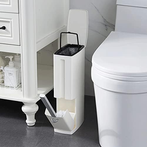 Lixo alive pode quebrar o banheiro do banheiro do vaso sanitário integrado escova de limpeza de fendas