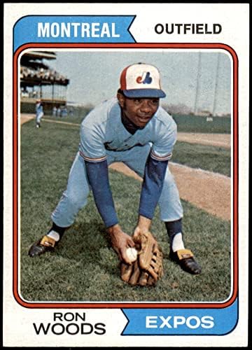 1974 Topps # 377 Ron Woods Montreal Expos NM+ Expos