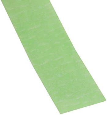 Aexit Crepe Paper Equipamento Elétrico de Propósito Geral Fita de mascaramento Verde 15mm Largura de 50 metros de