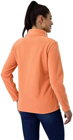 MagComsen Feminino Fleece Pollover Sweworkshirts de manga longa colar de colarinho Solid Solid Casual Tops