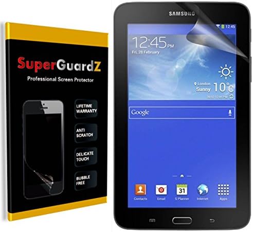 [3-Pack] Para Samsung Galaxy Tab E Lite 7.0 / Tab 3 Lite 7.0-Superguardz Ultra Clear Screen Protector, anti-arranhão, anti-bubble