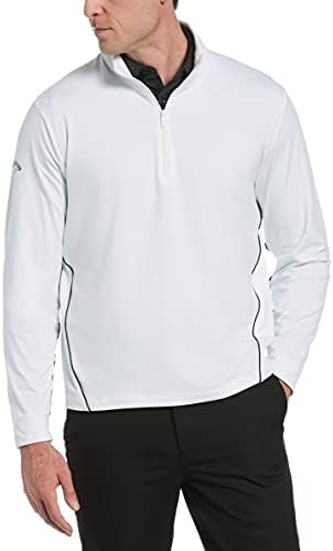 Callaway Men's Swing Tech leve 1/4 Pullover de golfe ZIP