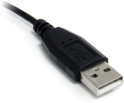 Startech.com 3 ft / 91cm Micro USB Cabo - A para ângulo reto Micro B - USB tipo A - 90 graus Micro -USB tipo B - preto