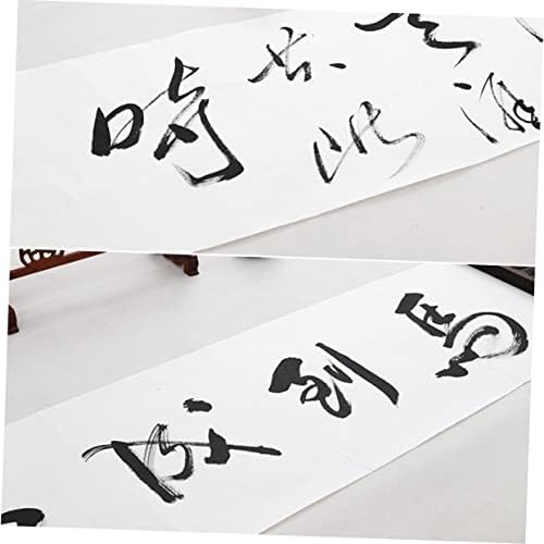 Caligrafia chinesa de tofficu folhas de caligrafia chinesa pincel de tinta escritos de tinta sumi papel xuan papel papel papel