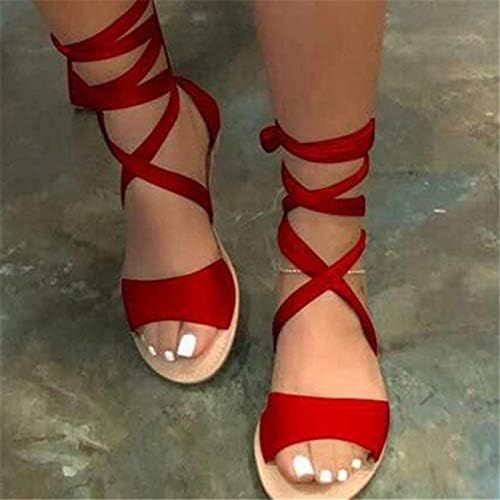 Sandálias de verão casuais msaikric para mulheres 2022 sandéis abertos da plataforma feminina