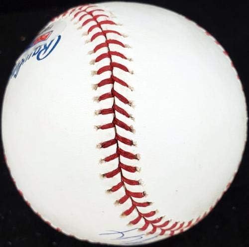 As últimas Milledge autografaram a MLB Baseball New York Mets, Pittsburgh Pirates PSA/DNA F08641 - Bolalls autografados